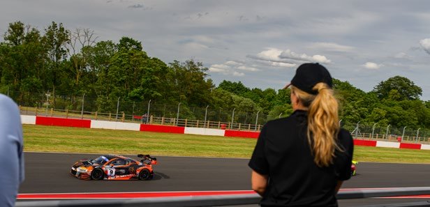 PB Racing at the pit wall